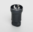 アメリカン電機 接地形3P 60A 250V 引掛形プラグ (プラカバー) 4622E