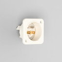 アメリカン電機 接地形2P 15A 125V 平刃形フランジインレット (ナイロンケース) 7115GN