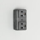 アメリカン電機 接地形2P 15A 125V 平刃形複式ハイパーアウトレット 7117GHDXL