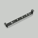 アメリカン電機 接地形2P 20A 250V 1Uコンセントバー 20A入力 コンパクトタイプ IEC C-13 HA9060LC