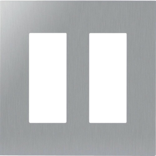 スガツネ　LAMP　クールメタルシリーズ　スイッチ・コンセントプレート　ヘアライン仕上　ステンレス鋼..