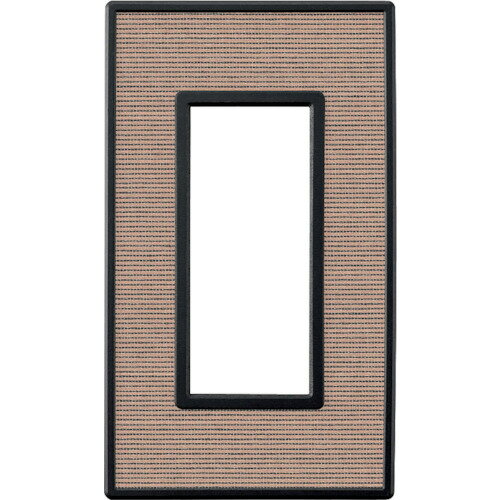 Switch Covers - スガツネ　LAMP　フレックスブラックシリーズ 　スイッチ・コンセントプレート　ダークベージュ　AES樹脂　1連用　3口　十字穴付皿小ねじM3.5×5付属　PXP-FB01-FD