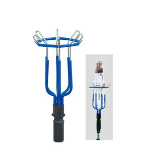 ジェフコム　ランプチェンジャー用キャッチヘッド　高所作業　φ140〜160mm　セラミックメタルハライド..