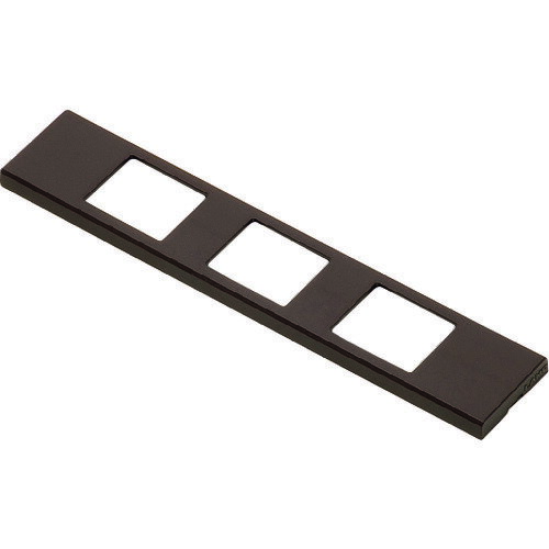 スガツネ　LAMP　コンセントプレート　DMF-EP型　ABS樹脂タイプ　ブラウン　3口　DMF3-EP-BR