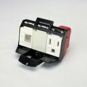 TERADA フロアコンセント テラコン フリーアクセスフロア用 イーナコンセント EEMシリーズ 器具ブロック(電源接地付×1/CAT5E×1) EEM900...