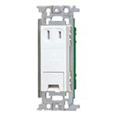 パナソニック　フルカラー配線器具　埋込アースターミナル付コンセント　15A　125V　ホワイト　WN1031SWK