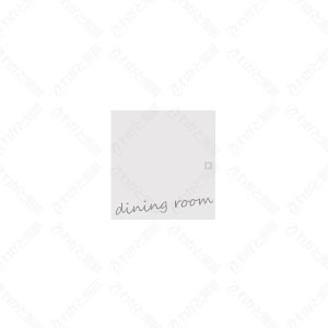 神保電器　artific series(アーティフィックシリーズ)　埋込スイッチ操作板　片切用　ネーム入り(印刷ネーム:dining room)　ダブル　キネティックホワイト　AWN-D1-D03-KW ※受注生産品