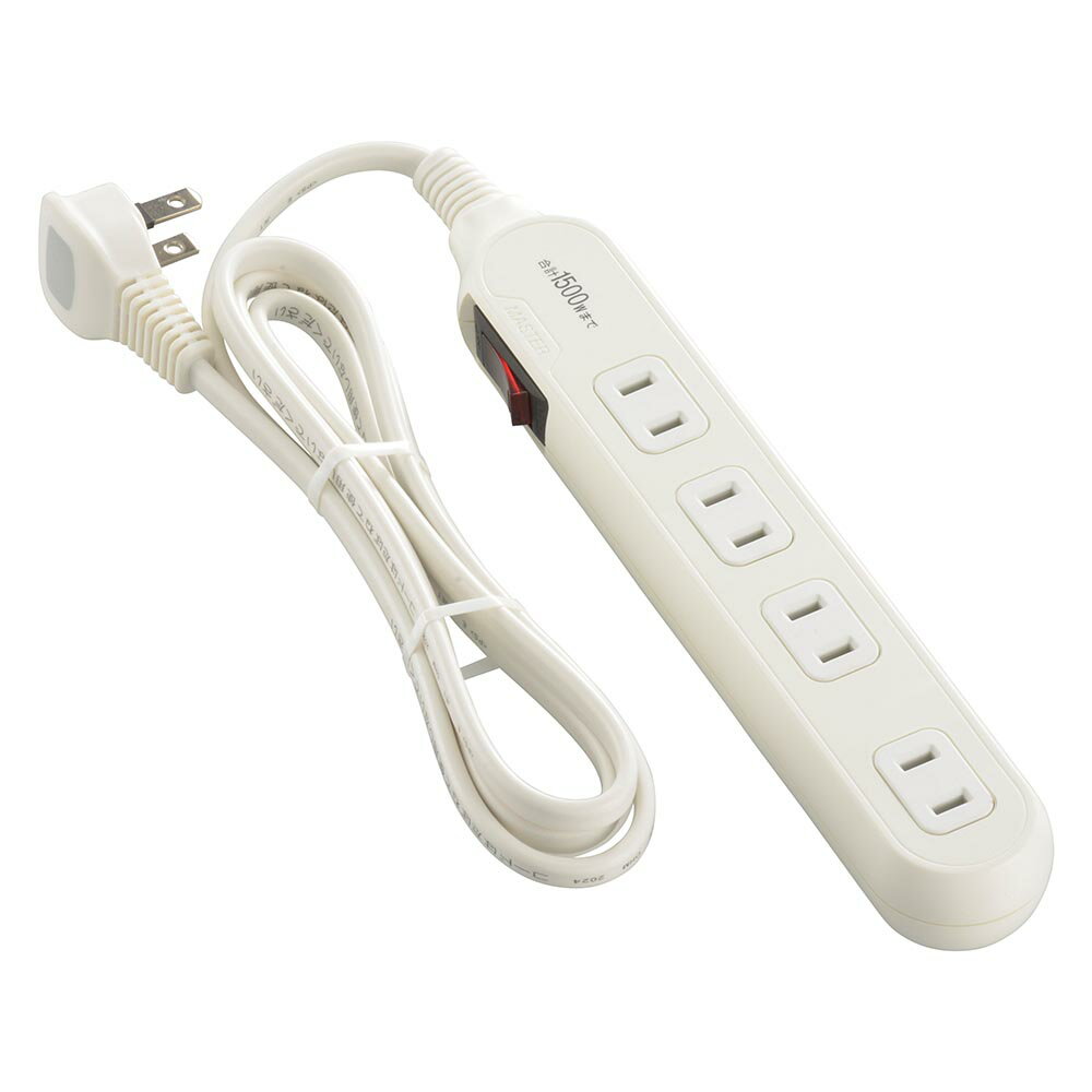 �������ŵ�������ॿ�åס���罸�楹���å����Ѳ���ή�ɻߥ֥졼�����ա�4�ĸ���1.5m��L���ץ饰����ʥۥ磻�ȡˡ�HS-TB415W22 (00-1650)