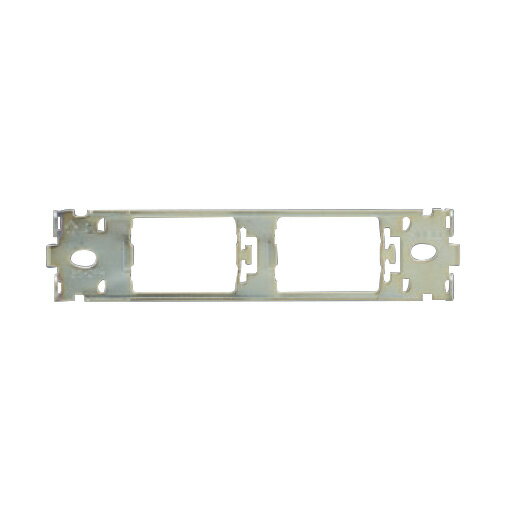 神保電器　家具・機器用取付枠（什器用）　2口　BS-2PH