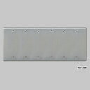 パナソニック フルカラー配線器具 新金属プレート カバープレート 取付枠付 6連用 WN7596