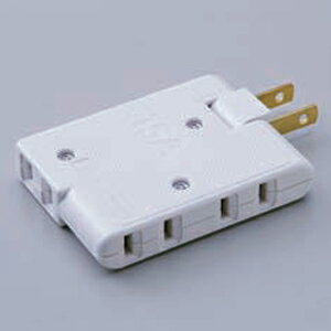 ELPA　サイドコーナータップ　3個口　ホワイト　A360HW