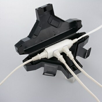 オーム電機 防雨型コンセントボックス HS-W02K (04-2297)