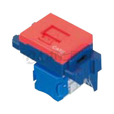 パナソニック　LAN用配線器具　ぐっとすシリーズ　情報モジュラジャック　埋込型　CAT6　レッド　NR3170R