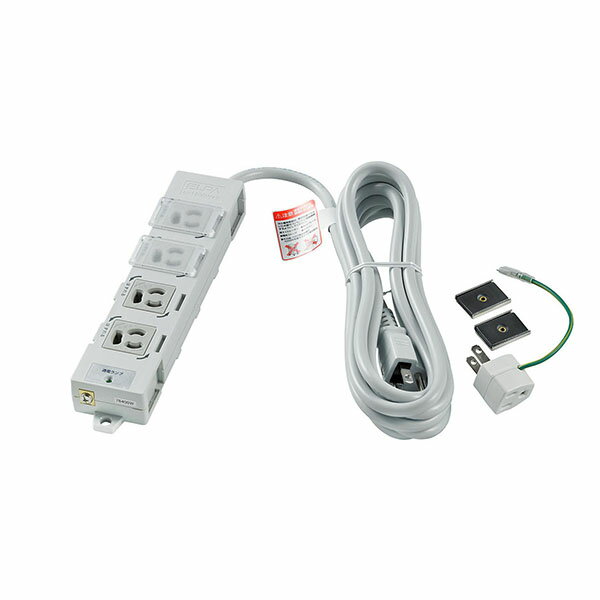 Other - ELPA　カバー付事務所向けタップ　4個口　3m　OATJPC43B