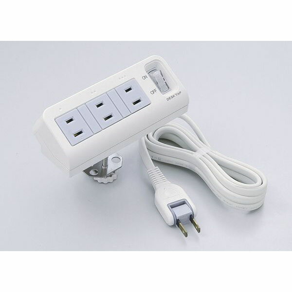 ELPA　デスクタップ　3個口　2m　WBDS32BW