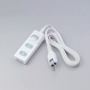 ELPA　扉付タップ　集中スイッチ付　3個口　5m　WBST3050BW