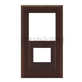 神保電器　J・WIDE SLIMシリーズ　スリムスクエアメタリック　スイッチ＋コンセントプレート　スイッチ..