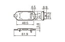 パナソニック　住設機器用埋込配線器具　取付枠　1コ用　WCN3801