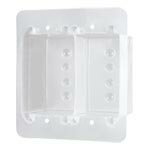 パナソニック　コスモシリーズワイド21　防気カバー　2連用　絶縁セパレータ取付用　WV24929