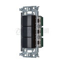 パナソニック SO−STYLE(ソー・スタイル) スイッチ・取付枠セット品 トリプル スイッチC(3路)×3 15A 300V AC マットブラック...