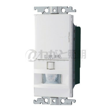 パナソニック　コスモシリーズワイド21　トイレ壁取付　熱線センサ付自動スイッチ　4線式　換気扇連動..