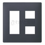 樂天商城 - パナソニック　アドバンスシリーズ配線器具　コンセントプレート　2連用　5コ用（3コ＋2コ）　マットグレー　WTL7005HK