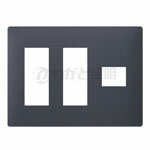 パナソニック　アドバンスシリーズ配線器具　簡易耐火コンセントプレート　3連用　7コ用（3コ＋3コ＋1..