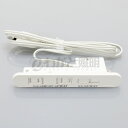 ノア 家具用コンセント(什器用) 2ヶ口スライドコンセント USB電源付き 白 VFFコード1.5m 埋め込みタイプ ネジ止め式 スライドコンセント1400Wま...