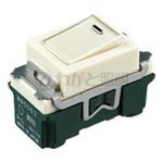 パナソニック　フルカラースイッチ　埋込ネームスイッチD（両切）　15A　300V　ミルキーホワイト　WN5063