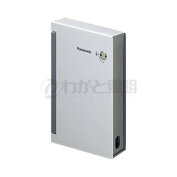 パナソニック コスモシリーズワイド21 防雨スイッチガードプレート 簡易鍵付 IP44 1連用 ホワイトシルバー WTC7981S