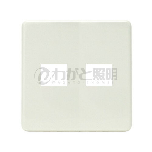 神保電器 ニューマイルドビーシリーズ エレガンスカセットプレート 2連用 2コ用(1コ用+1コ用) ピュアホワイト 6542-11 PW