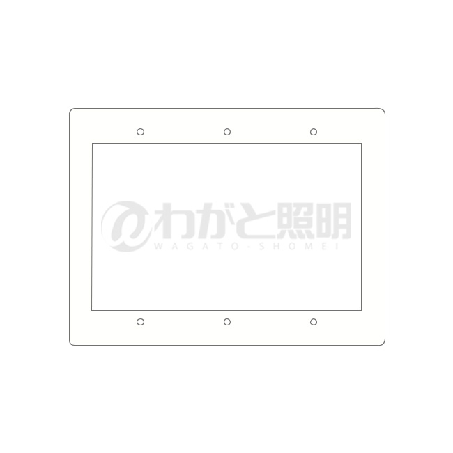神保電器　ニューマイルドビーシリーズ　ゴムパッキン　3連用　8216-3(白)