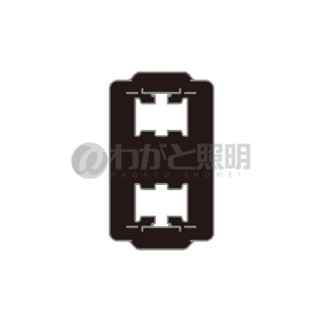 神保電器 J・WIDEシリーズ 気密パッキン(スイッチ用) 1連2個用 WJX-S2