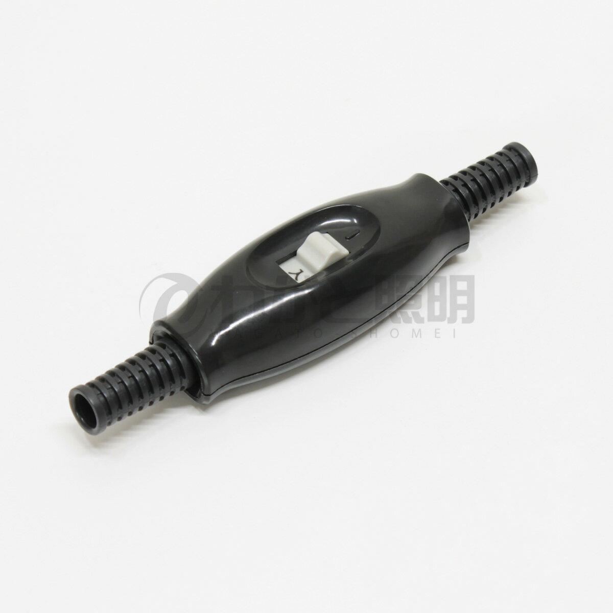 パナソニック　7A　スライド式中間スイッチ　袋打コード用　ブッシング付　ブラック（黒色）　WH5007BK