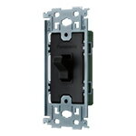 パナソニック タンブラスイッチ 埋込タンブラスイッチE（4路） フル端子 15A 300V ブラック（黒色） WS51191B ※受注生産品