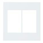 パナソニック　アドバンスシリーズ配線器具　簡易耐火セレクトスイッチプレート　2連用　マットホワイト　WTA8326W