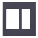 パナソニック　アドバンスシリーズ配線器具　セレクトスイッチプレート　スイッチ+コンセント　マットグレー　WTA8112H