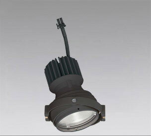 ODELIC　LEDマルチユニバーサル灯体　高彩色タイプ　CDM−T35W相当　ブラック　14°温白色　3500K　専用調光器対応（ハウジング・電源別売）　XS412304H(3)