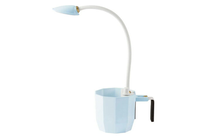 SWAN　PETIT EXARM USB MUGCUP LIGHT MU　LEDライト　調光ボリュームON/OFF　USB給電機能 小物入れ付　ブルー　2W　130lm　PEX-10BL