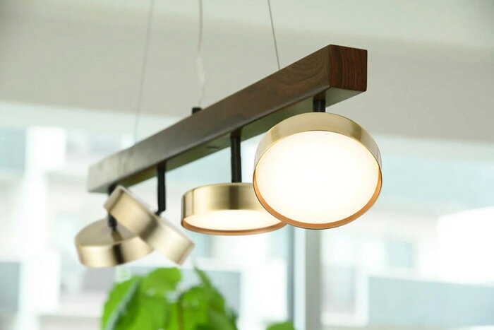 SWAN RUMANI4 PENDANT LIGHT ペンダントライト 簡易取付 調光10段階 調色5段階 アッパーライト(3段階調光) 60分OFFタイマー サイレントモード 壁/リモコンメモリー機能 高さ調整機能 ゴールド APE-710GL [3]