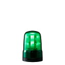 パトライト LED回転灯(モータレス回転灯) SF DC12〜24V 8.2W φ80mm グリーン(緑色) プッシュイン端子台・2点穴取付 ブザーあり SF08-M1KTB-G ※受注生産品(3)