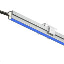 タカショー ドットレスLEDバー 24V 低Wタイプ 深型レール付 1000mm エンド用 光源色:青色 コード:70634100 HAC-B115T