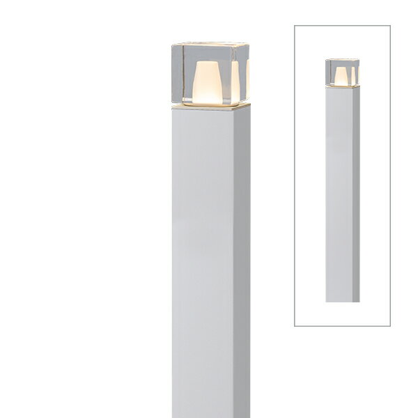 タカショー　エバーアートポールライト　ローボルト　12V/24V　14型　シルバー　光源色:電球色　トラン..