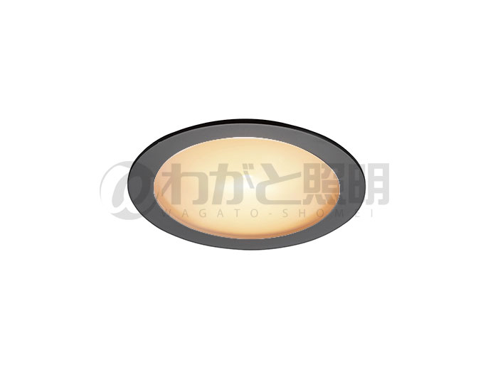 DNライティング　LEDダウンライト　アルディラシリーズ　D-EX15 H　什器用薄型ダウンライト100V仕様　高演色　調光　器具色:ブラック　ビーム角:50°　埋込穴φ60mm　5.0W　390lm　2700K　D-EX155BCH　※受注生産品