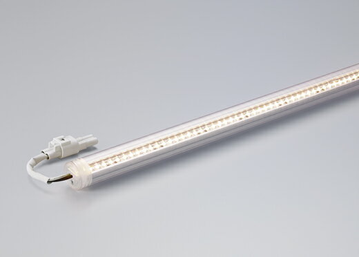 DNライティング 軒下用LEDモジュール CLED2-WP 電源装置別売 透明パイプ IP64 本体寸法2300mm 温白色(3500K) CLED2-2300WW-WP ※受注生産品