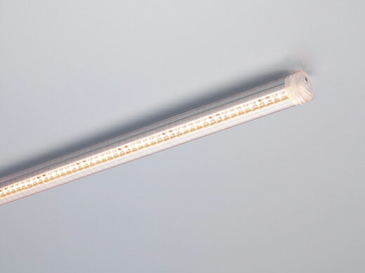 DNライティング 冷蔵・冷凍ケース照明用LEDモジュール CLED3 -30~+25℃用 電源装置別売 透明パイプ IP65 506mm 電球色(2800K) CLED3-506VL28 ※受注生産品