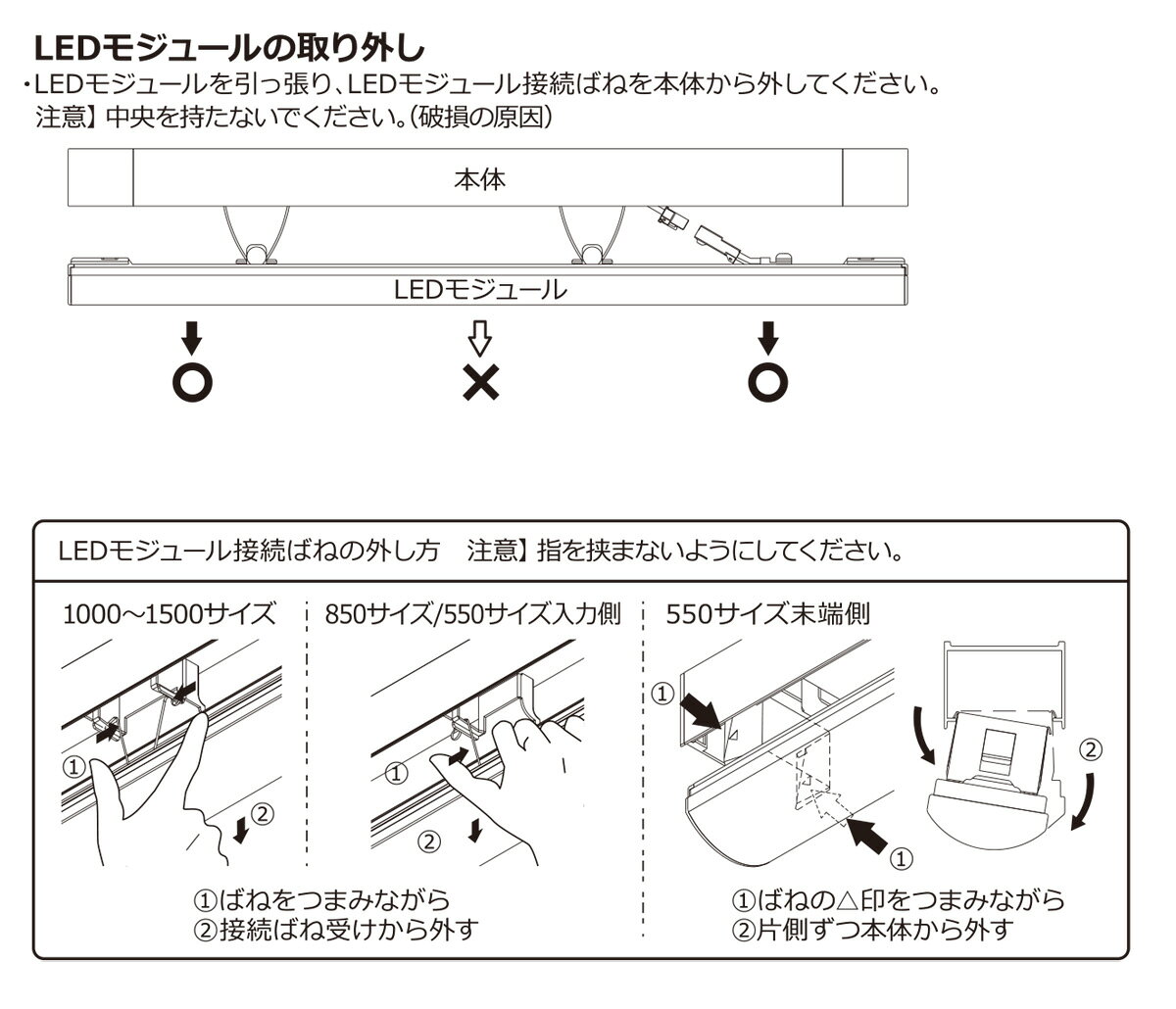 DNライティング　TRIM LINE　交換用LEDモジュール　間接照明　TH S　調光兼用型　スクエア型カバー　全長1498mm　電球色(3000K)　TH1500L30S ※受注生産品 wagato-10097540 わがと照明 サンプル画像3