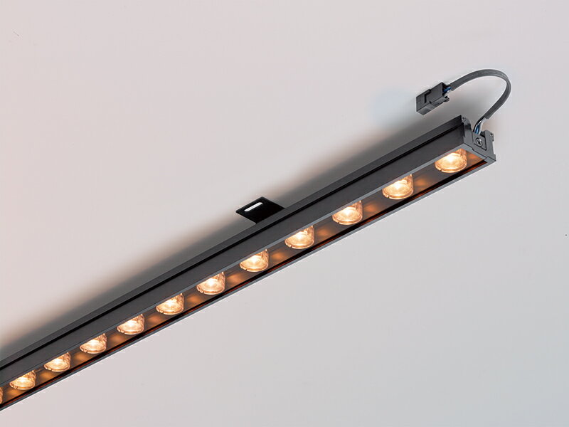 DNライティング　LED照明器具　屋内用高照度ウォールウォッシャーモジュール　LINE WASHシリーズ LW　電源装置別売　本体1150mm　電球色　2800K　20°　クリアフィルター　LW1150L28-20C ※受注生産品