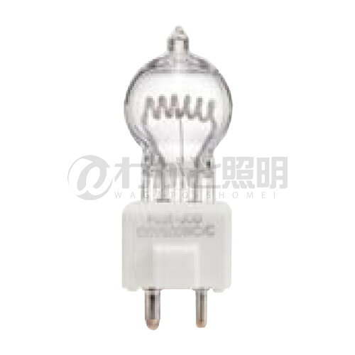 冨士電球　ハロゲン電球 JCD　光学用ダブルコイルタイプ　GY9．5口金　120V　300W...