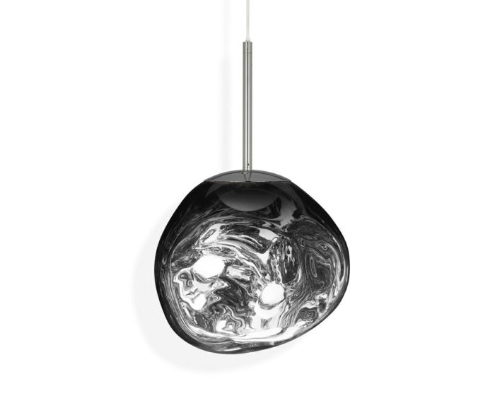 Tom Dixon　トム・ディクソン　ペンダントライト　MELT 30 PENDANT LED（メルト30ペンダントLED）　調光　引掛シーリング　定格光束800lm　8.0W　3000K　クローム　LED内蔵　MELT 30 PENDANT LED CHROME-J